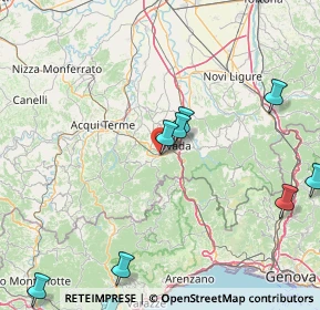 Mappa Via Comandante Boro, 15076 Ovada AL, Italia (27.08769)