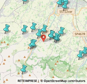 Mappa Via Antonio Piccinini, 42020 Albinea RE, Italia (4.473)