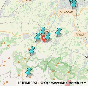 Mappa Via Antonio Piccinini, 42020 Albinea RE, Italia (6.898)