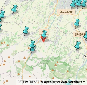 Mappa Via Antonio Piccinini, 42020 Albinea RE, Italia (7.1305)