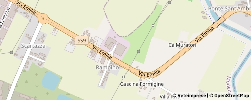 Mappa Modena