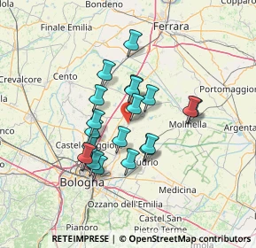 Mappa 40061 Minerbio BO, Italia (11.091)