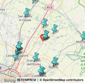 Mappa 40061 Minerbio BO, Italia (9.101)