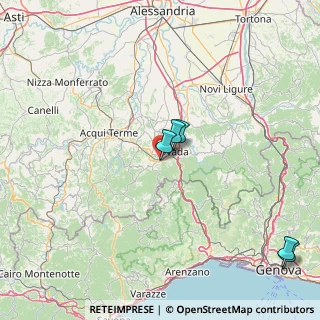 Mappa Via Comunale Boro, 15076 Ovada AL, Italia (40.02455)