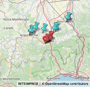 Mappa Via Comunale Boro, 15076 Ovada AL, Italia (8.66231)