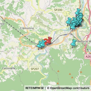 Mappa Via Comunale Boro, 15076 Ovada AL, Italia (2.9415)