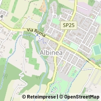 Mapa Albinea