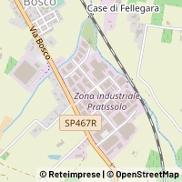 Mapa Scandiano