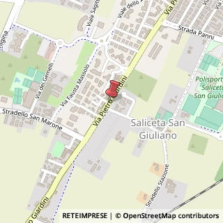 Mappa Via giardini pietro 219/b, 41100 Modena, Modena (Emilia Romagna)