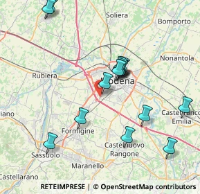 Mappa Via Cuvier Leopoldo, 41126 Modena MO, Italia (7.736)