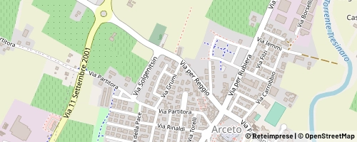 Mappa Scandiano