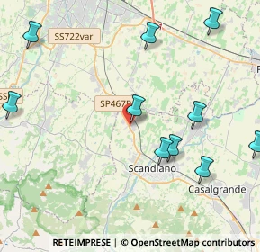 Mappa Loc. Bosco, 42019 Scandiano RE, Italia (5.38636)