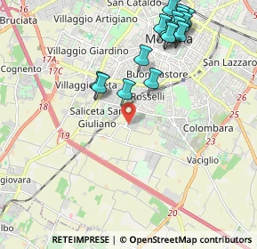 Mappa Via Imola, 41125 Modena MO, Italia (2.36)