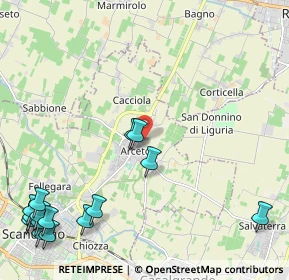 Mappa Via Carrobbio, 42019 Arceto RE, Italia (3.17067)