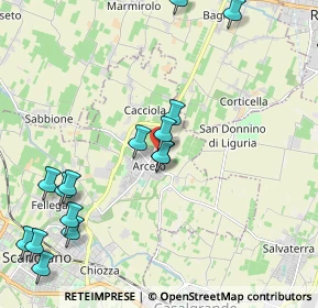 Mappa Via Carrobbio, 42019 Arceto RE, Italia (2.6025)