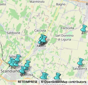 Mappa Via Carrobbio, 42019 Arceto RE, Italia (2.769)