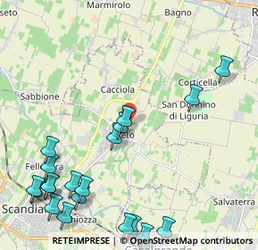 Mappa Via Carrobbio, 42019 Arceto RE, Italia (2.925)