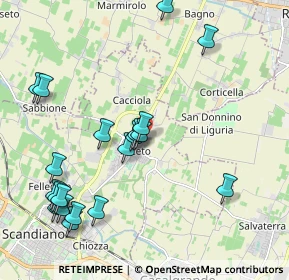 Mappa Via Carrobbio, 42019 Arceto RE, Italia (2.359)