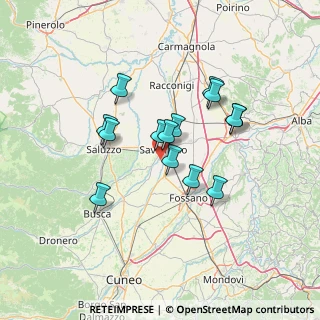 Mappa Strada Solerette, 12038 Savigliano CN, Italia (11.36143)