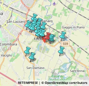 Mappa Str. Scartazza, 41126 Modena MO, Italia (1.2995)