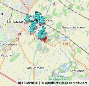 Mappa Str. Scartazza, 41126 Modena MO, Italia (1.51385)