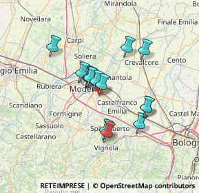 Mappa Str. Scartazza, 41126 Modena MO, Italia (10.91214)