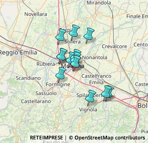 Mappa Via Magenta, 41125 Modena MO, Italia (9.3)