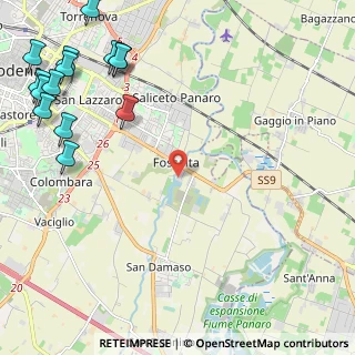 Mappa Strada Curtatona, 41126 Modena MO, Italia (3.39286)