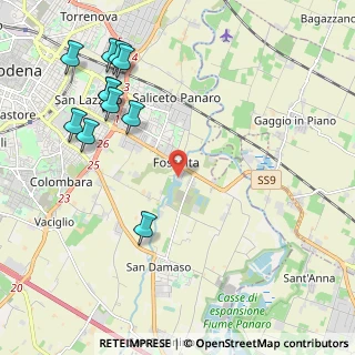 Mappa Strada Curtatona, 41126 Modena MO, Italia (2.57)