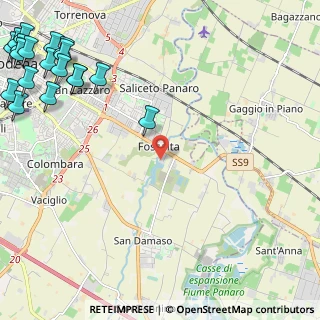 Mappa Strada Curtatona, 41126 Modena MO, Italia (3.859)