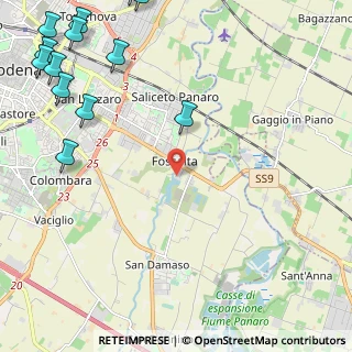 Mappa Strada Curtatona, 41126 Modena MO, Italia (3.56)