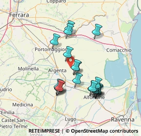 Mappa Via Oca Campazzo, 44011 Filo FE, Italia (13.135)