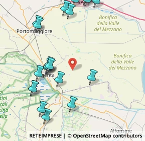 Mappa Via Oca Campazzo, 44011 Filo FE, Italia (9.951)