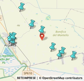 Mappa Via Oca Campazzo, 44011 Filo FE, Italia (4.94083)