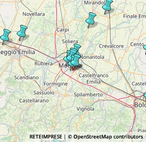 Mappa Strada Vaciglio, 41125 Modena MO, Italia (18.20929)