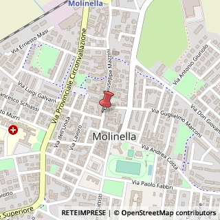 Mappa Corso Giuseppe Mazzini, 178, 40062 Molinella, Bologna (Emilia Romagna)