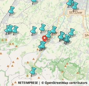 Mappa Via don pasquino borghi, 42020 Puianello RE, Italia (4.5175)