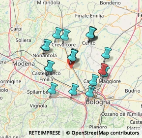 Mappa Unnamed Road, 40017 San Giovanni in Persiceto BO, Italia (11.896)