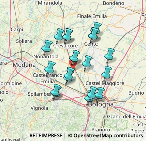 Mappa Unnamed Road, 40017 San Giovanni in Persiceto BO, Italia (11.921)