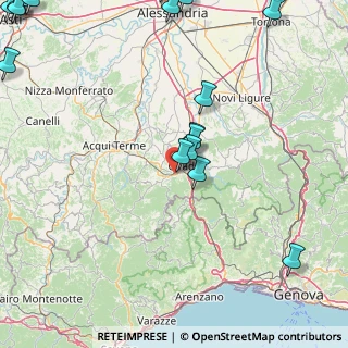 Mappa Strada Faiello, 15076 Ovada AL, Italia (28.6835)