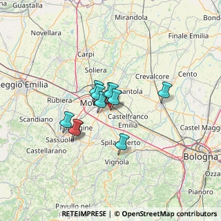Mappa SS9, 41126 Modena MO, Italia (8.92636)