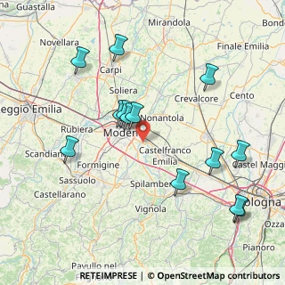Mappa SS9, 41126 Modena MO, Italia (17.19615)