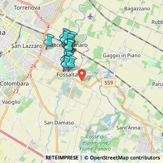 Mappa SS9, 41126 Modena MO, Italia (1.62333)