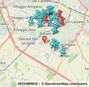 Mappa Via Lugo, 41125 Modena MO, Italia (1.7955)