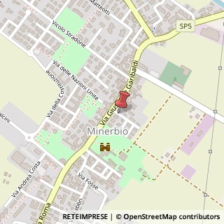 Mappa Via Giovanni XXIII,  8, 40061 Minerbio, Bologna (Emilia Romagna)
