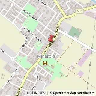 Mappa Via garibaldi 13, 40061 Minerbio, Bologna (Emilia Romagna)