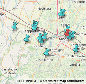 Mappa Via per Reggio, 42019 Arceto RE, Italia (14.1725)