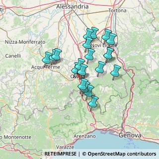 Mappa 15070 Belforte Monferrato AL, Italia (11.2565)