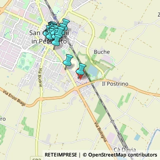 Mappa Via Ferdinando Magellano, 40017 San Giovanni in Persiceto BO, Italia (1.227)