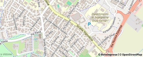 Mappa Modena
